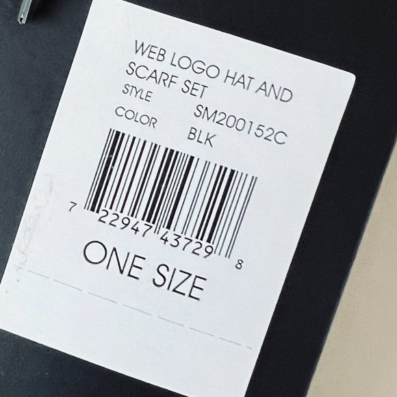 SPYDER Men's Reversible Hat & Scarf Set NWT - Picture 6 of 7